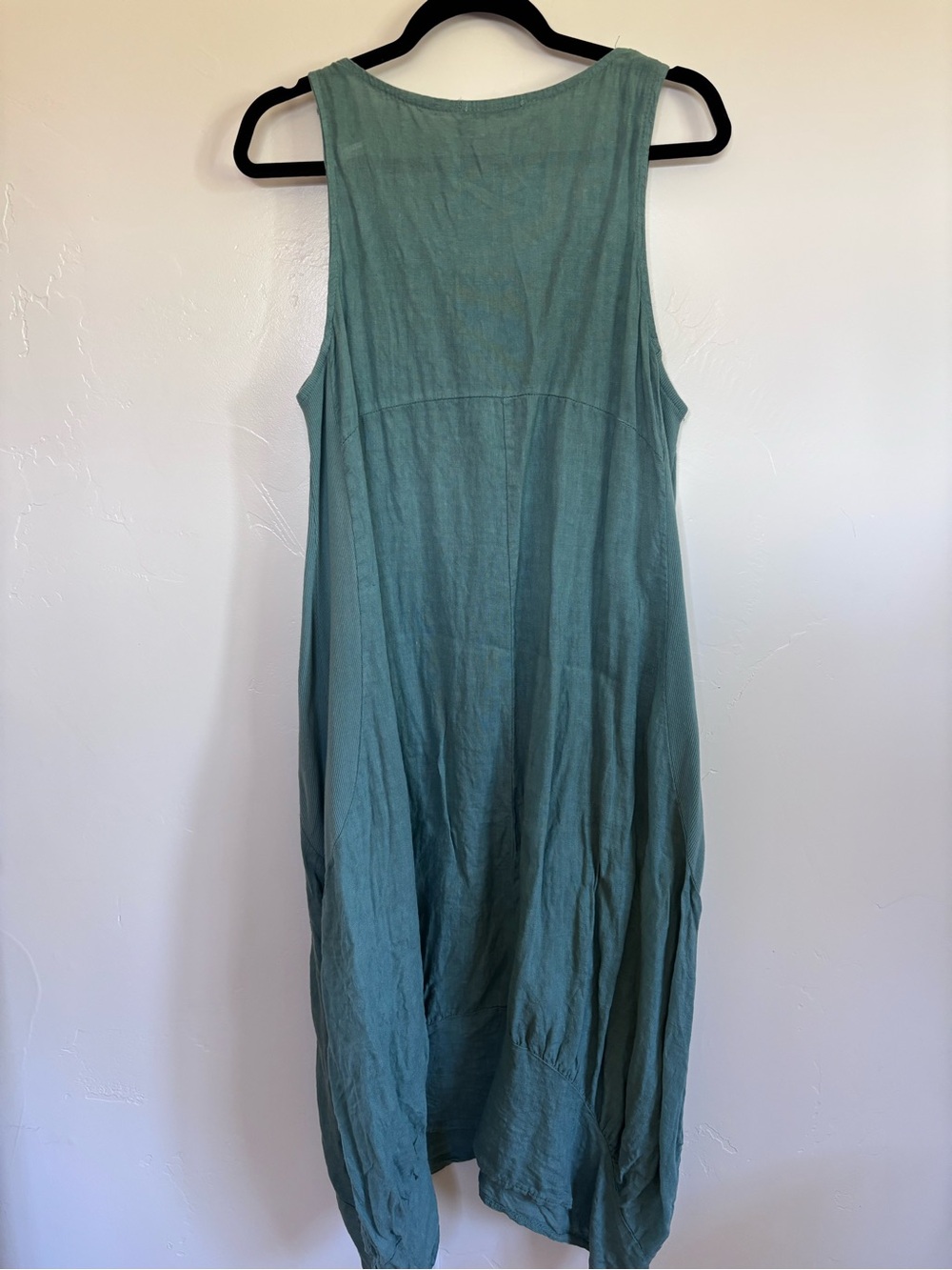 Gigi Moda Made in Italy Linen Blend Bubble Hem Dress / Tunic A1 - Picture 8 of 8
